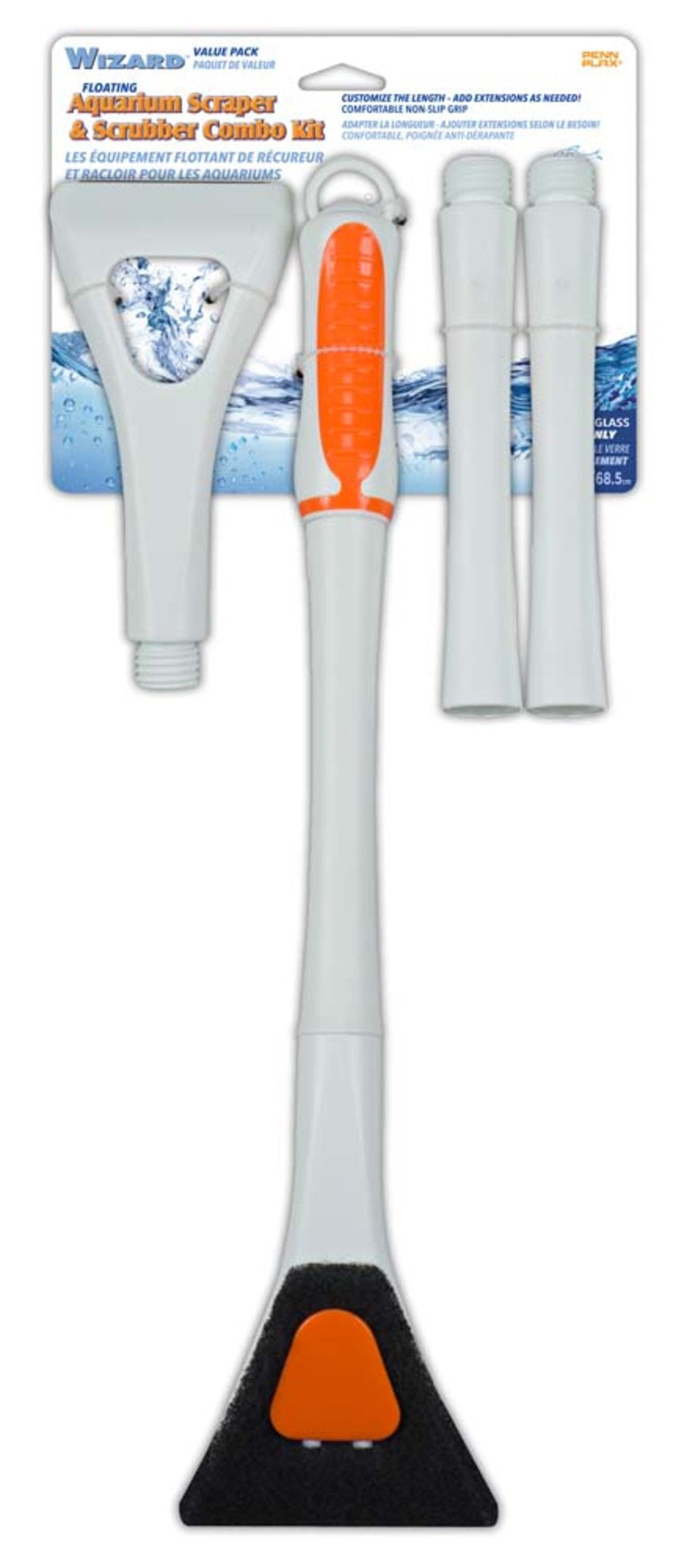 Penn-Plax Wizard Scraper and Scrubber 27 In