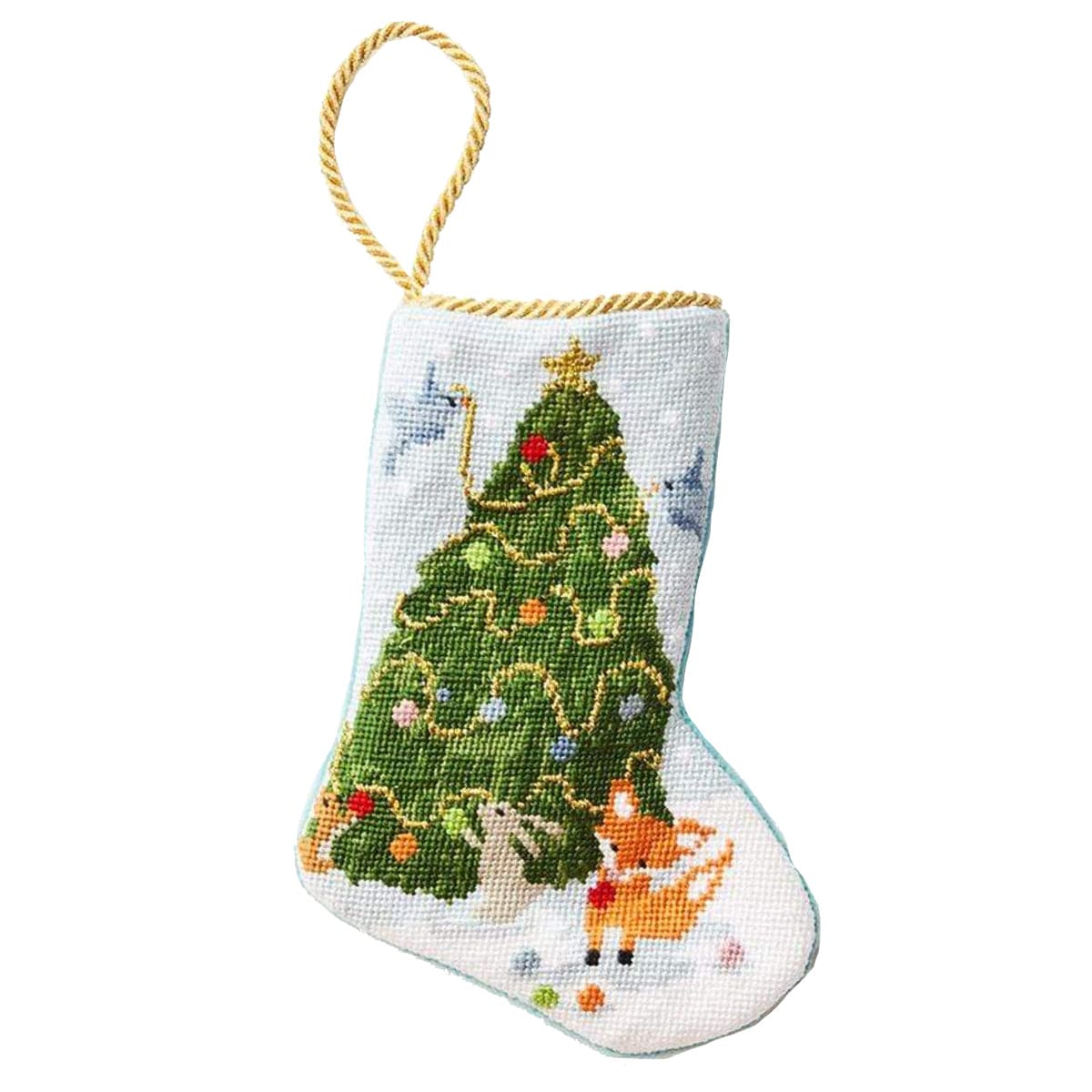 Woodland Creatures Bauble Stocking