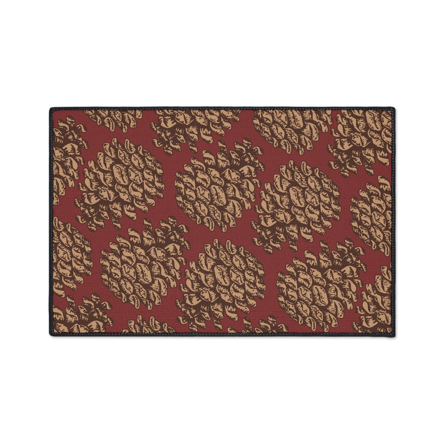 Autumn Pinecone Non-Slip Rug