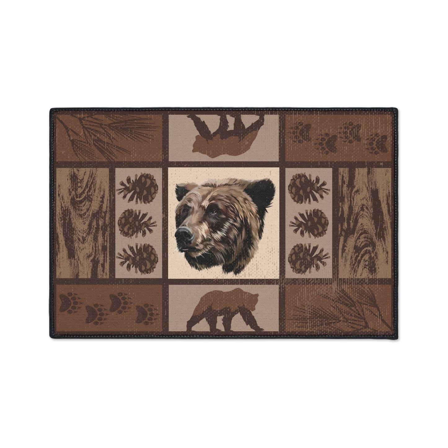 Grizzly Forest Non-Slip Rug
