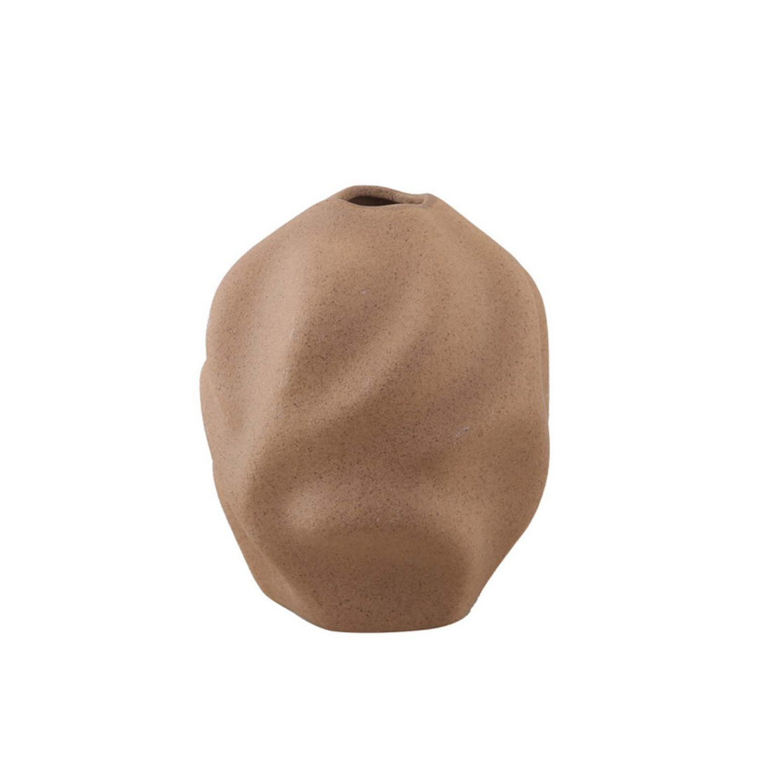 Drift Vase Walnut 17cm