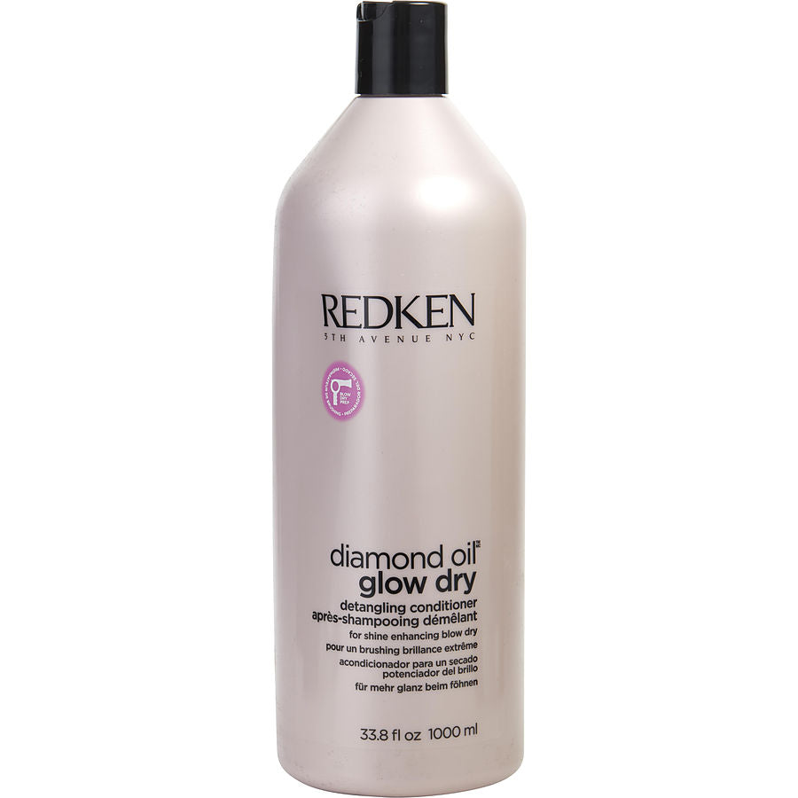 Redken diamond oil glow dry detangling conditioner 33.8 oz