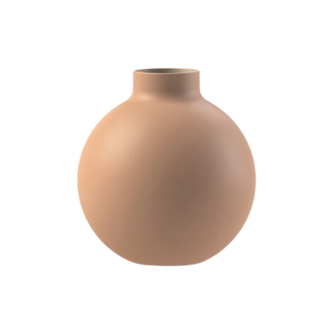 Collar Vase Vase Cafe Au Lait 12cm