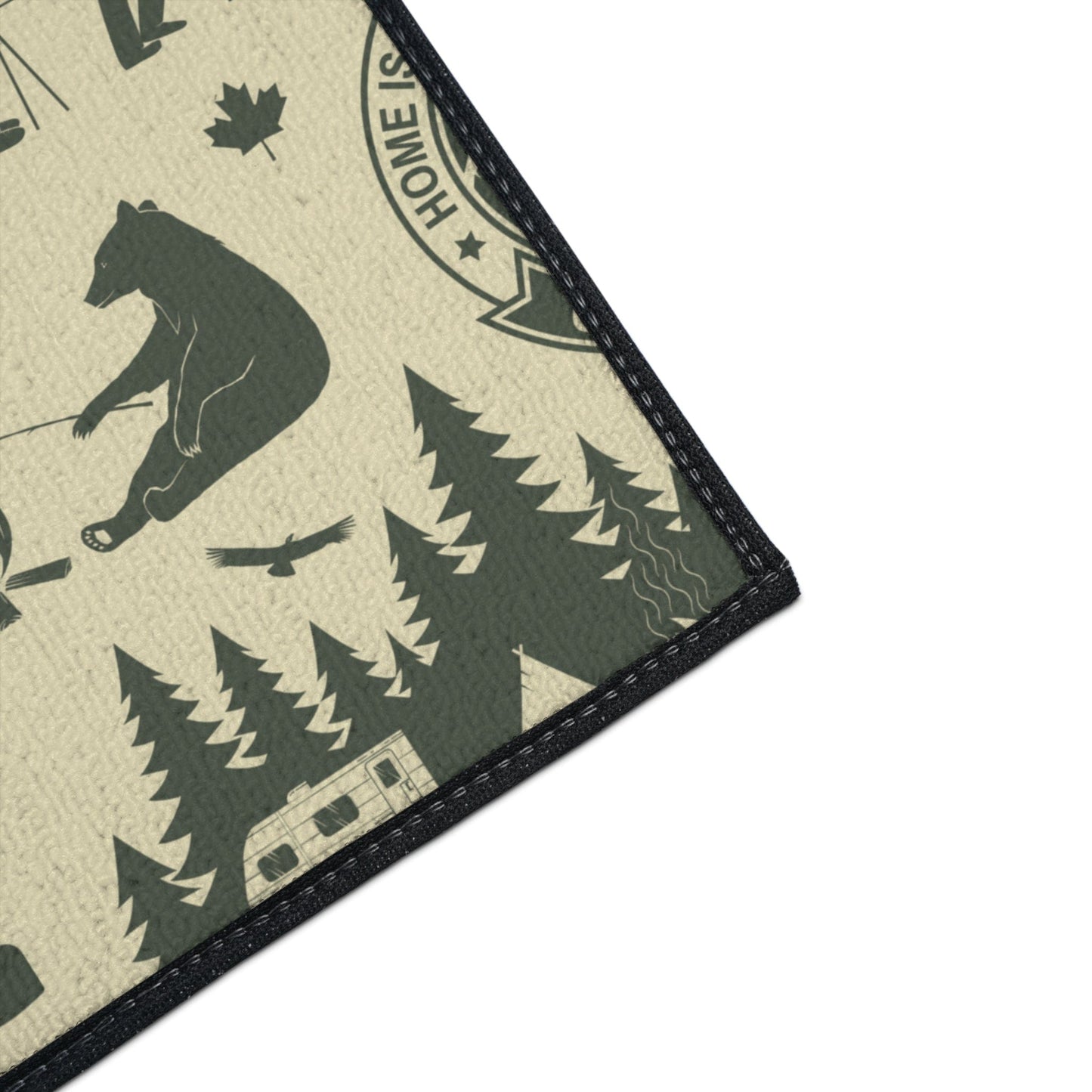 Camping Adventure Non-Slip Rug