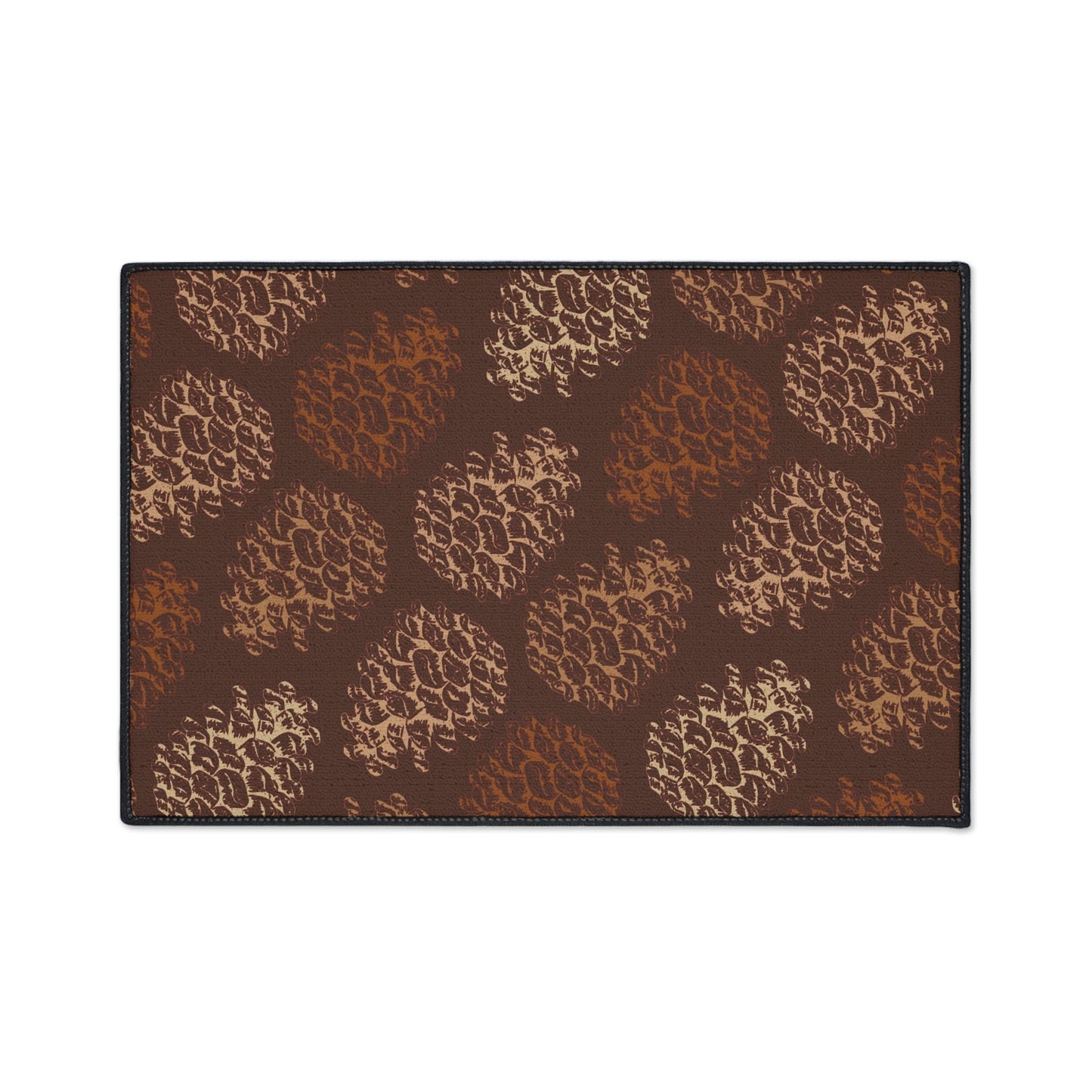 Retro Pinecone Non-Slip Rug
