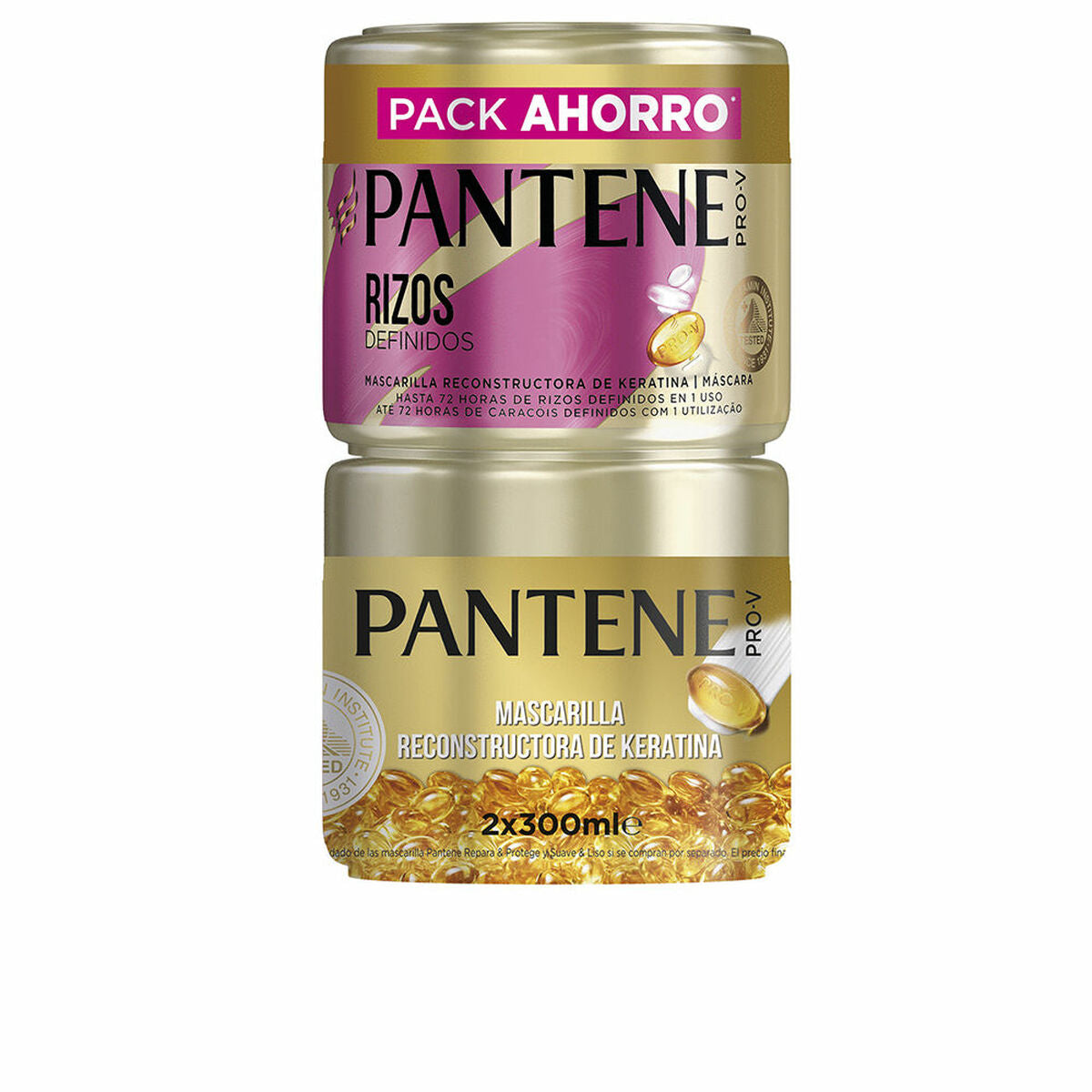 Hair Mask Pantene Curly hair 2 x 300 ml