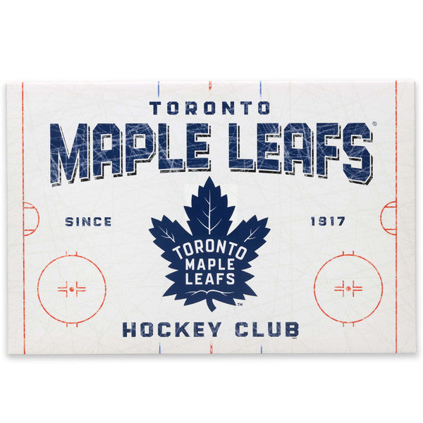 National Hockey League Toronto Maple Leafs Rink Canvas Wall Decor