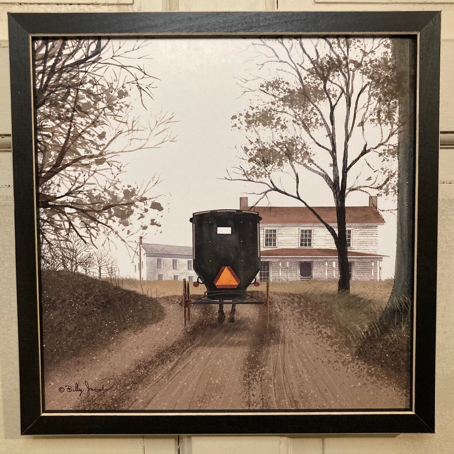 Headin' Home Framed Print - 12x12"
