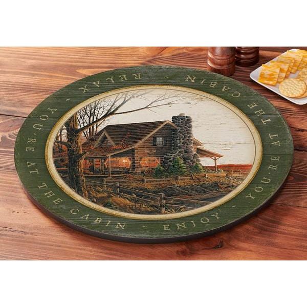 Home Sweet Home Lazy Susan Turntable