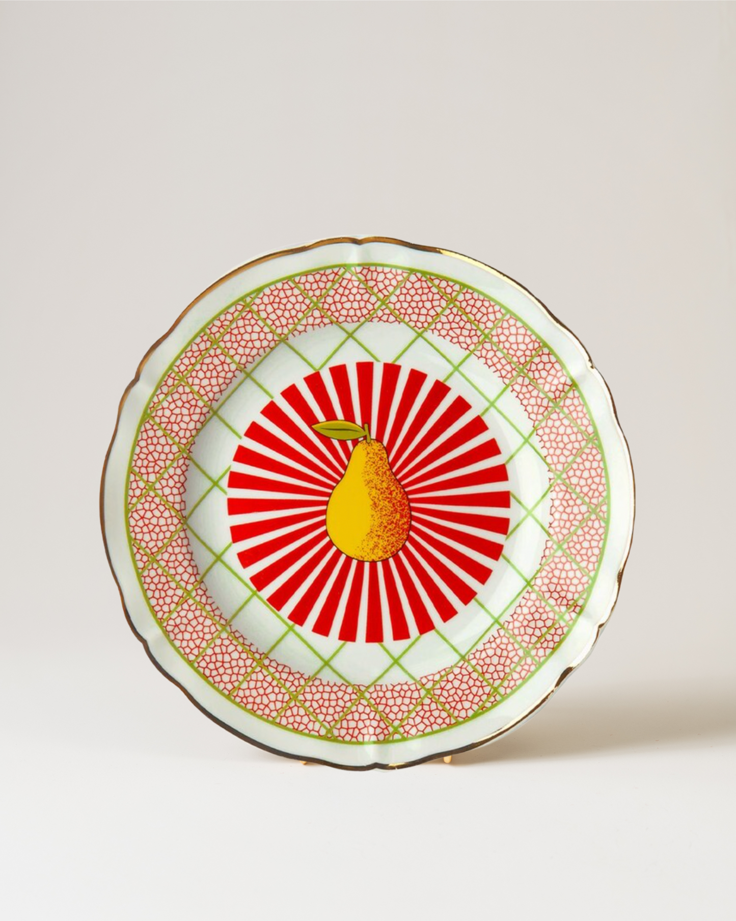 Fruit Plate/Pear D20.5cm