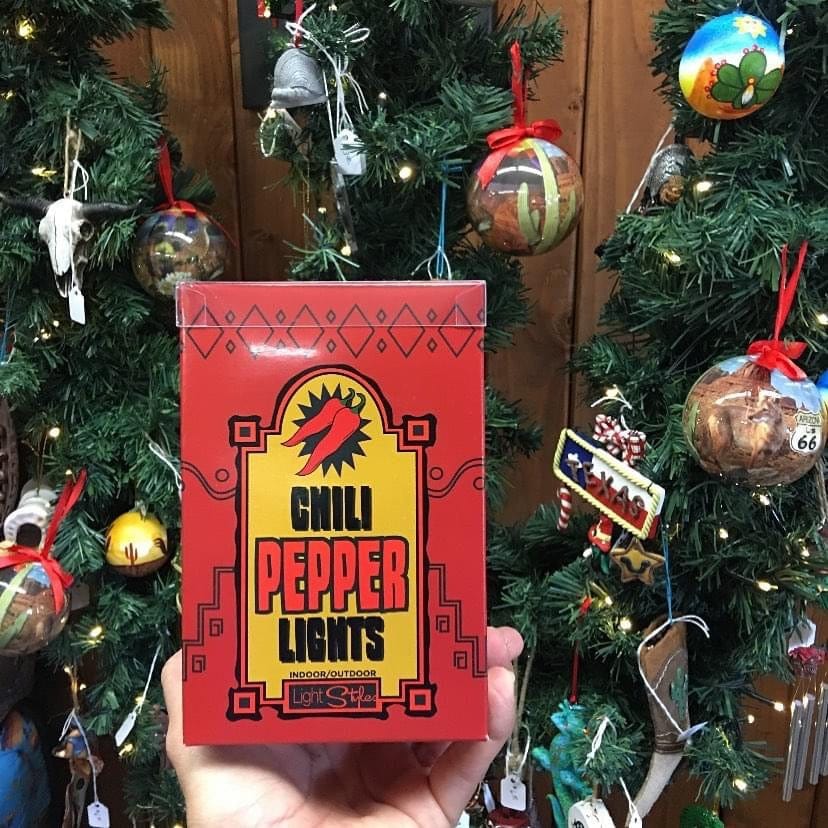 Chili pepper lights stran Red