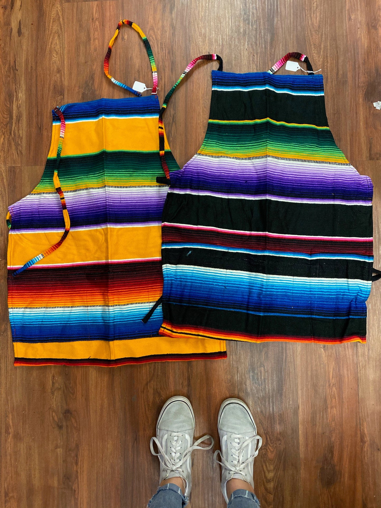 Serape apron