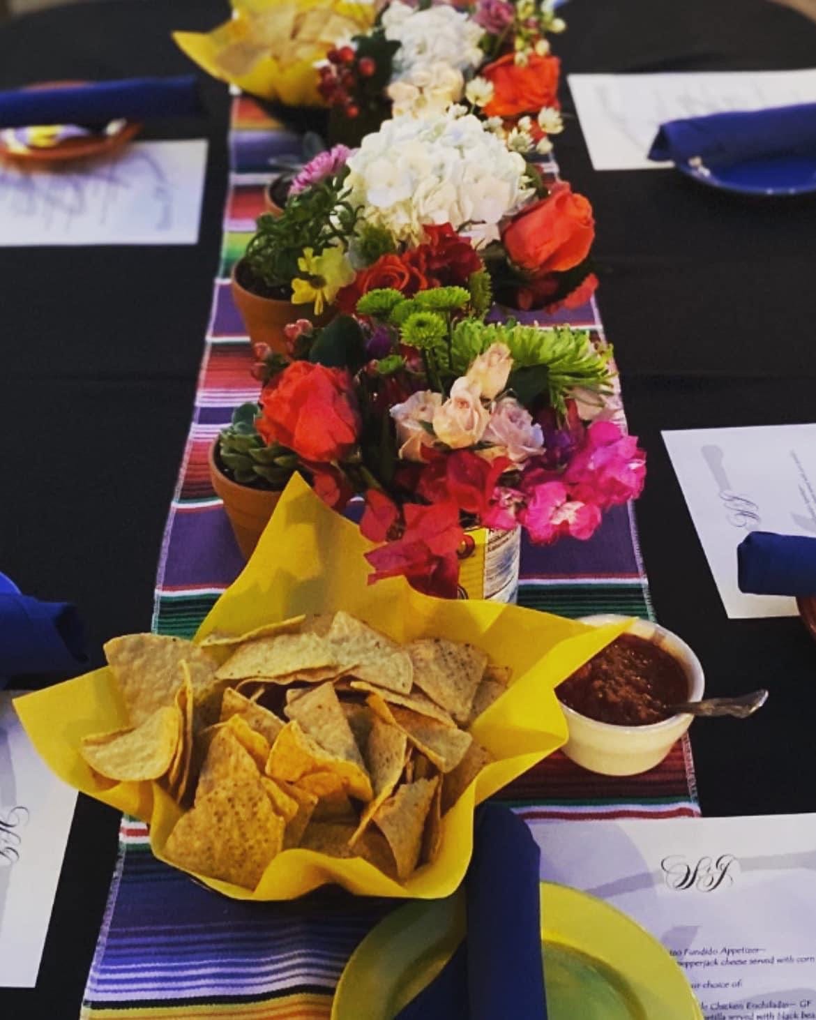 Serape RUNNER or SCARF 71”-14”