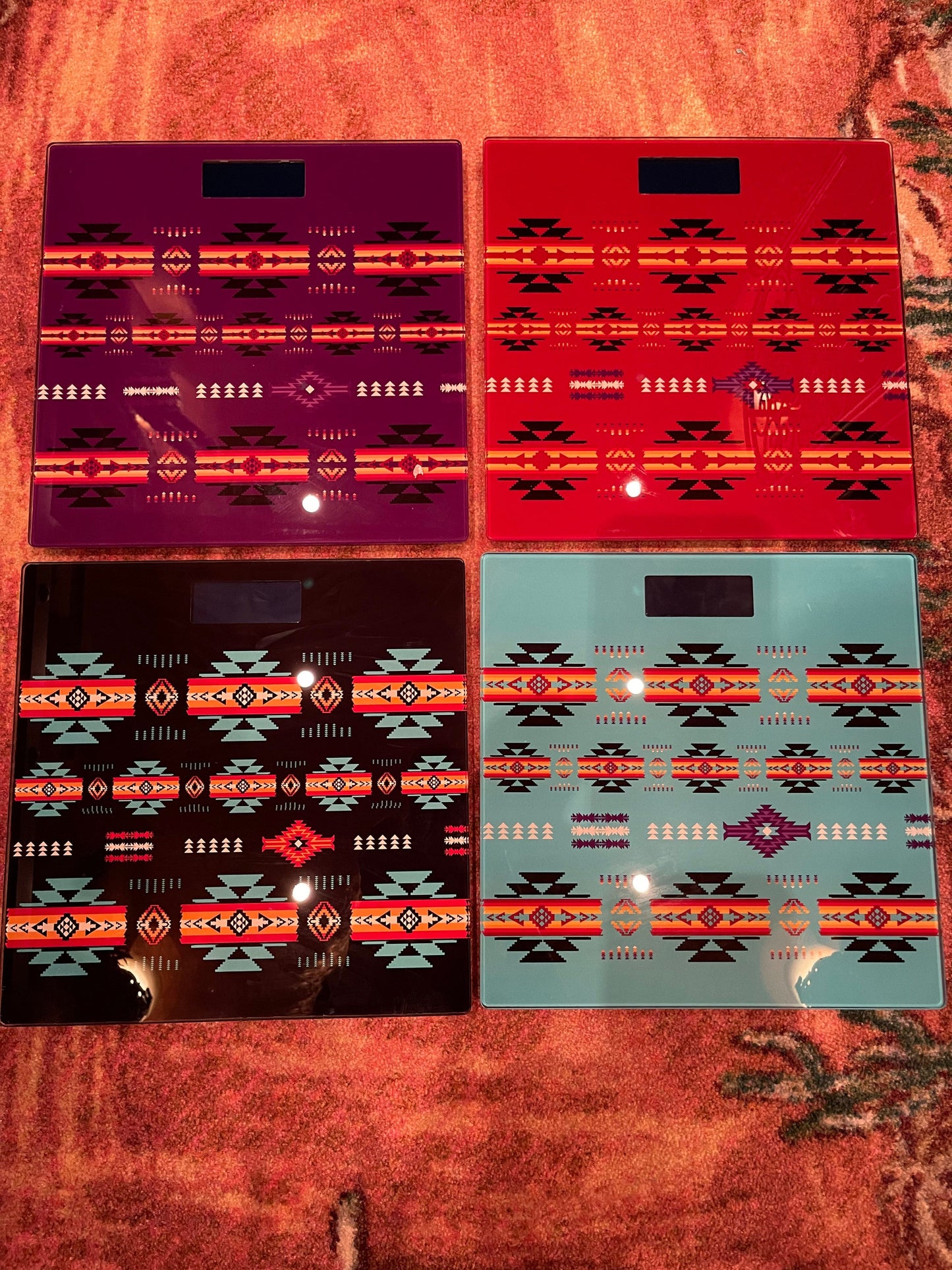 Southwest aztec bathroom SCALE