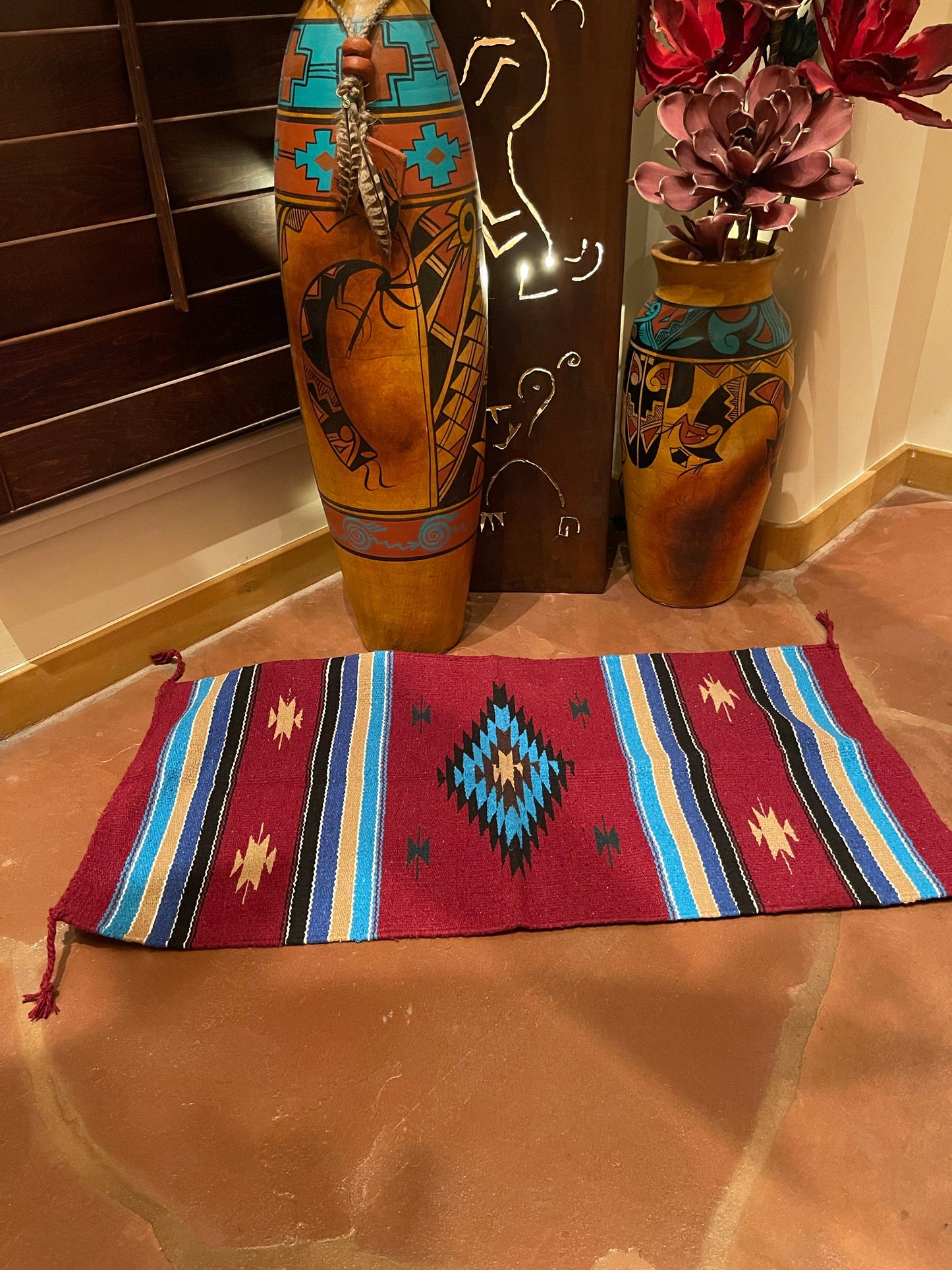 Southwest Azteca accent rug 40”-20”