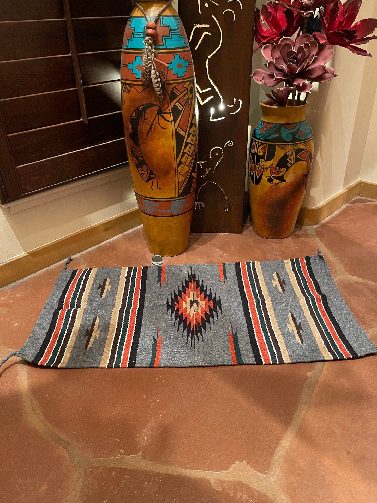 Southwest Azteca accent rug 40”-20”