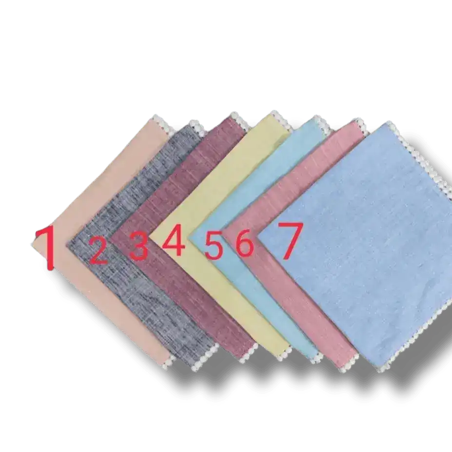 Square Linen Ruffle Napkins