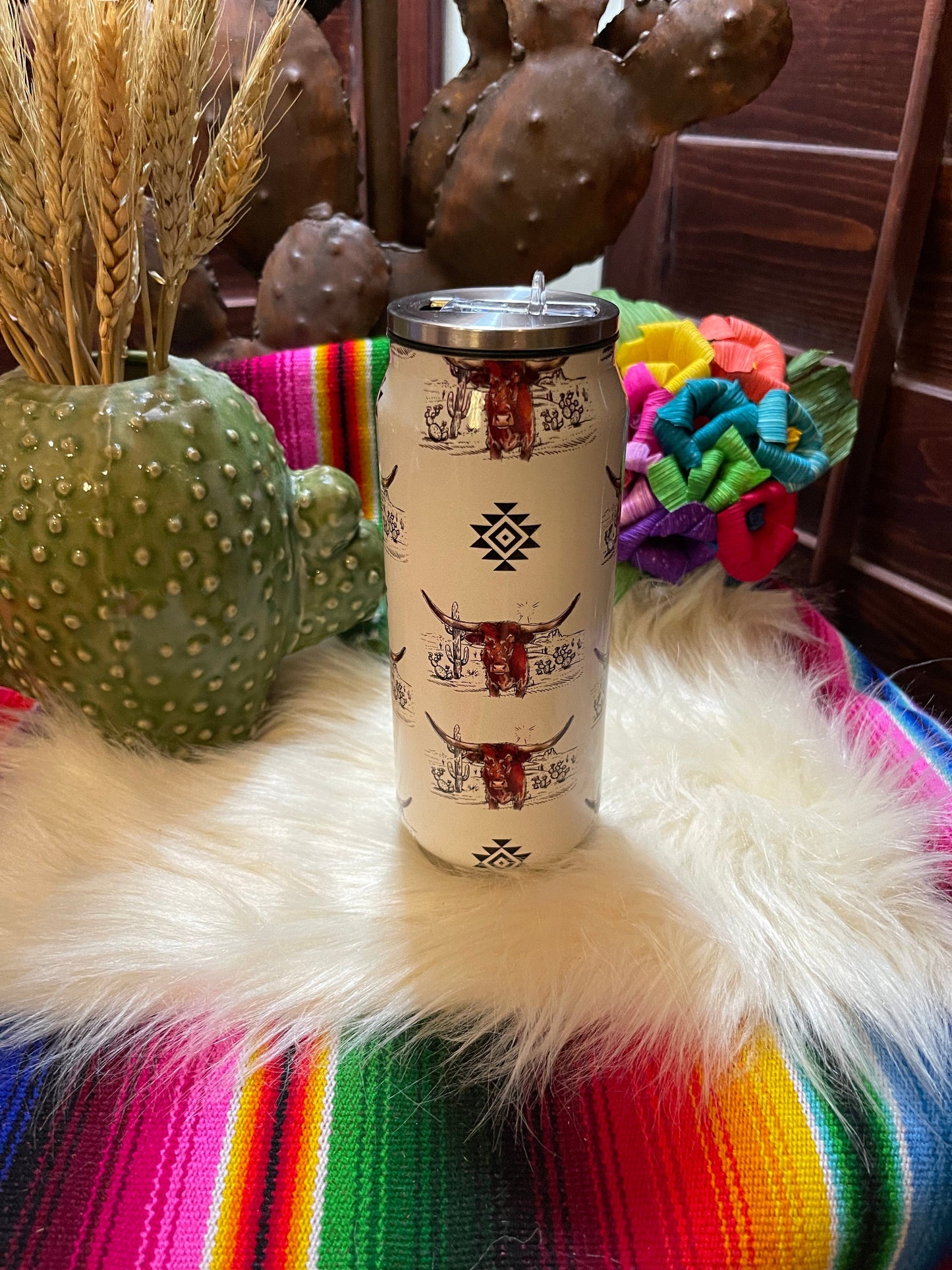 Western 16oz Stainless steel Tumbler