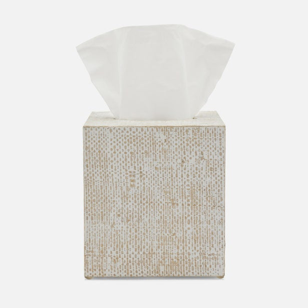 Ghent Whitewashed Tissue Box