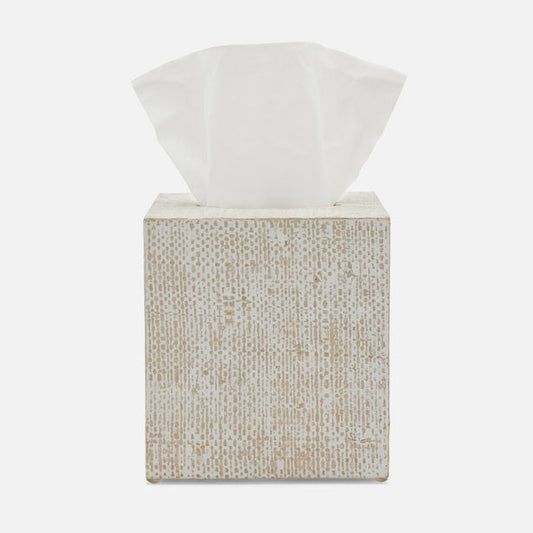 Ghent Whitewashed Tissue Box