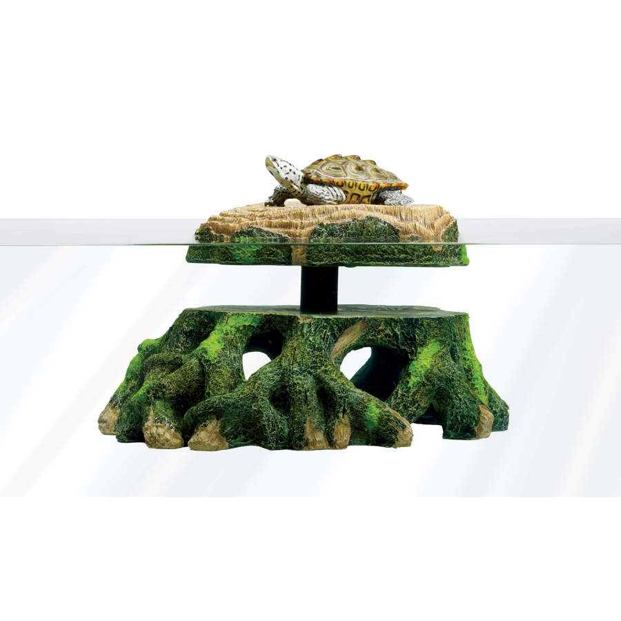 Zilla Freestanding Floating Basking Platforms Turtle Trunk 11,75 x 9,5 x 5,25"