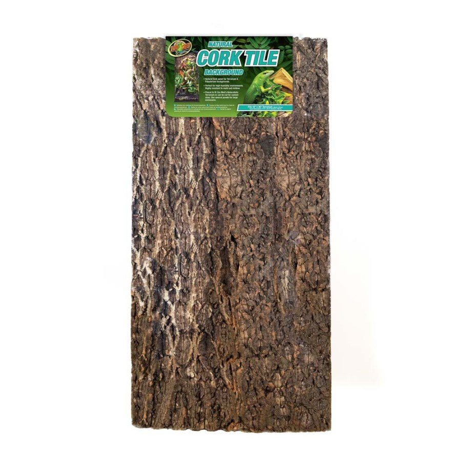 Zoo Med Natural Cork Tile Background Brown 16 Inches X 36 Inches