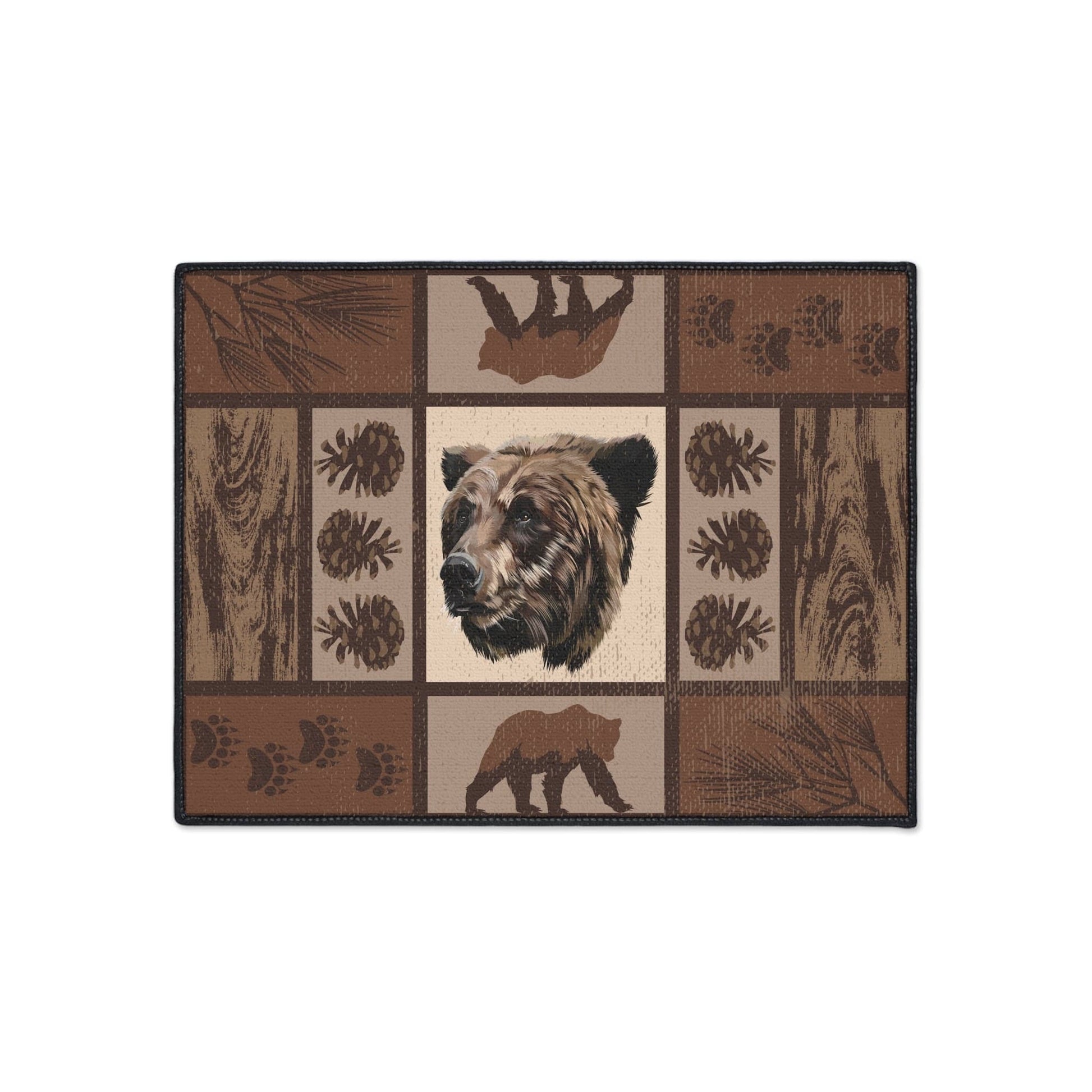 Grizzly Forest Non-Slip Rug