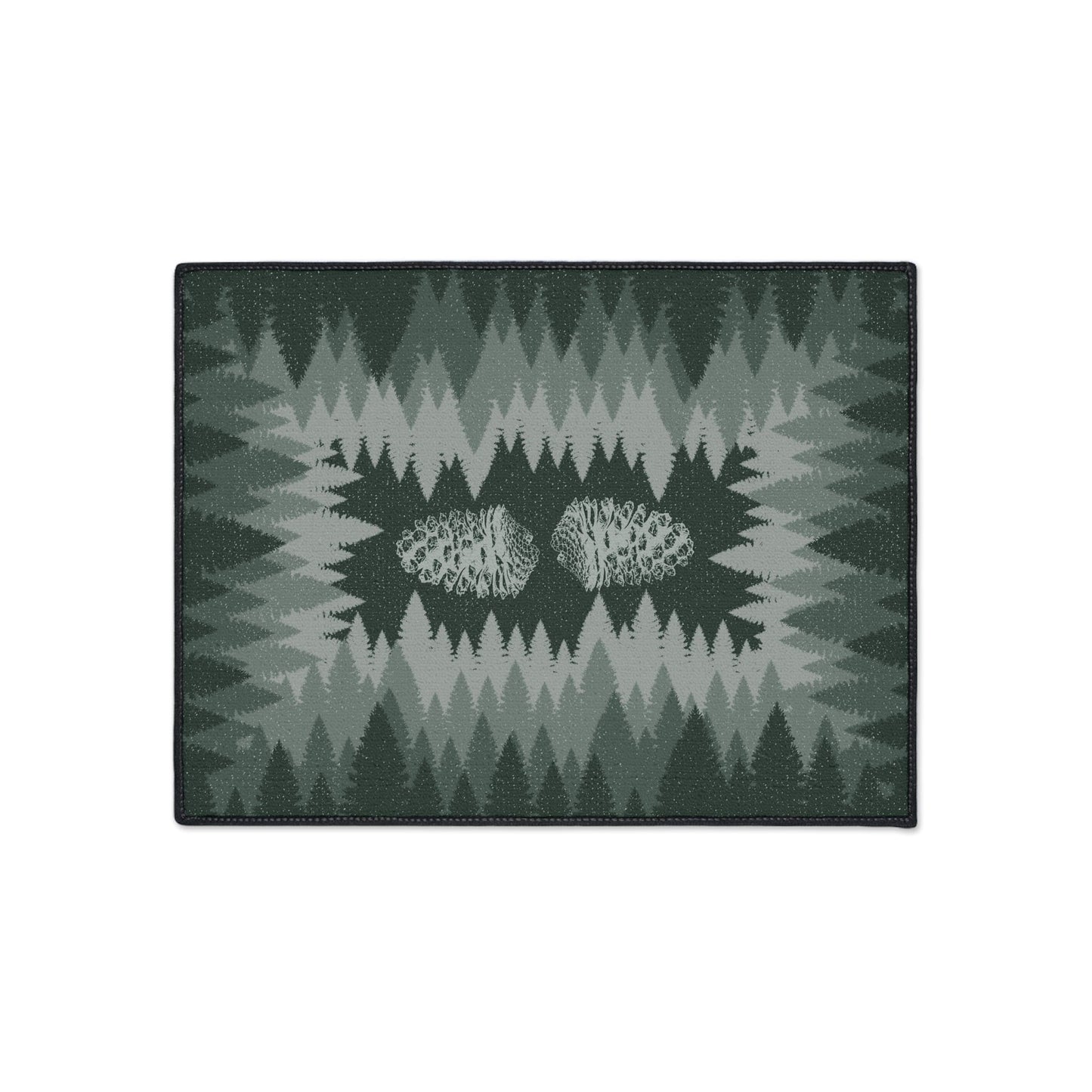 Green Pine Non-Slip Rug