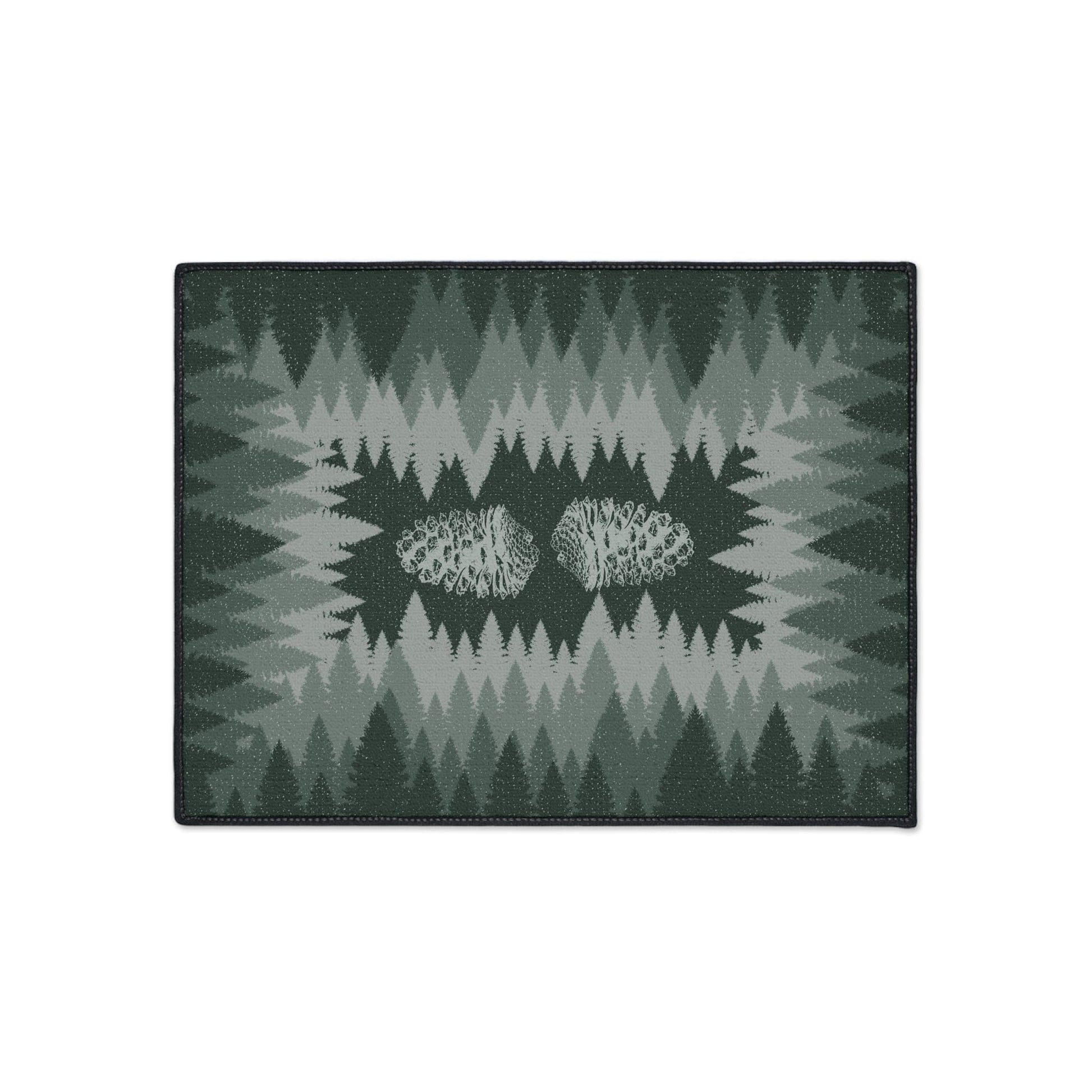 Green Pine Non-Slip Rug