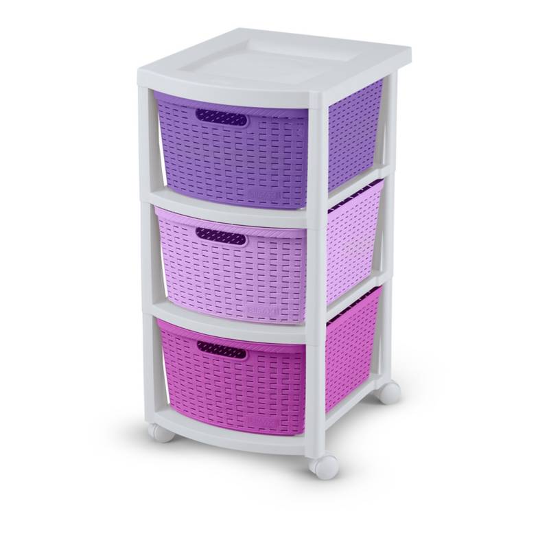 Rimax 3 Drawers Organizer- 4 Colors