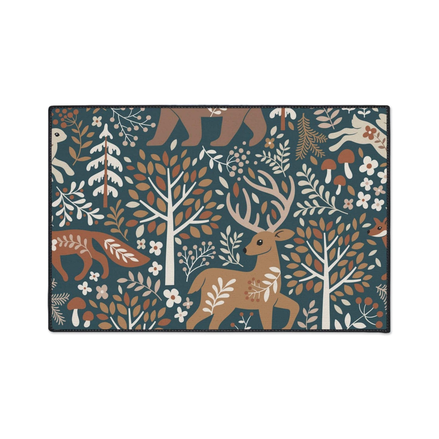 Winter Walk Non-Slip Rug