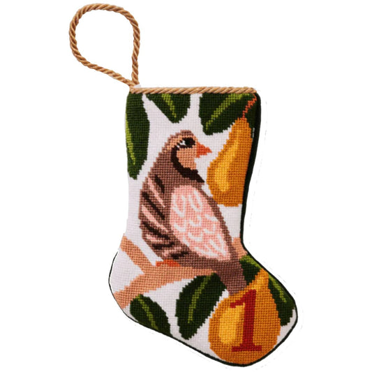 12 Days - 1 Partridge in a Pear Tree Bauble Stocking
