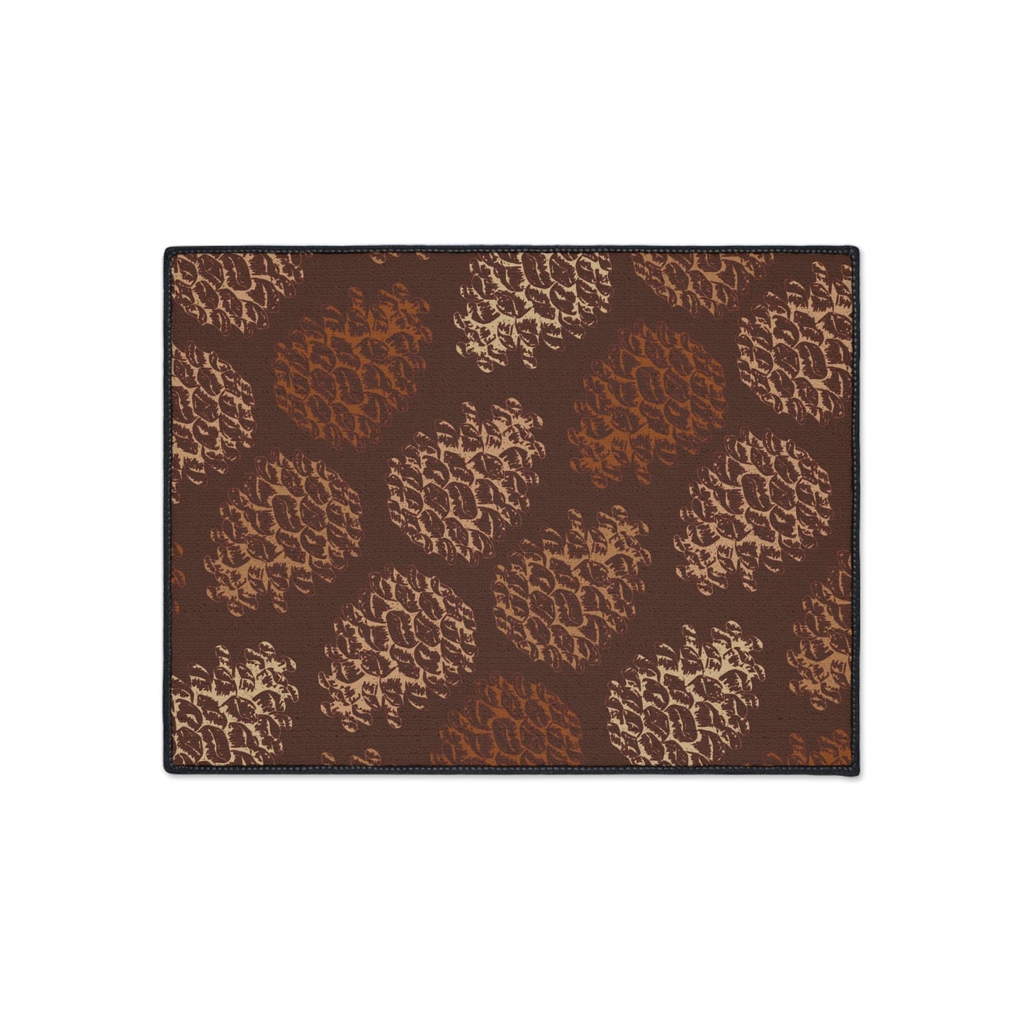 Retro Pinecone Non-Slip Rug