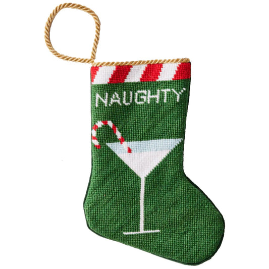 Naughty Martini Bauble Stocking
