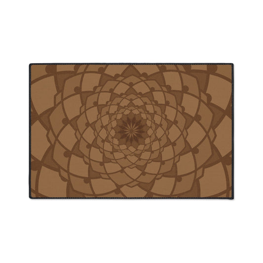 Overhead Pine Non-Slip Rug