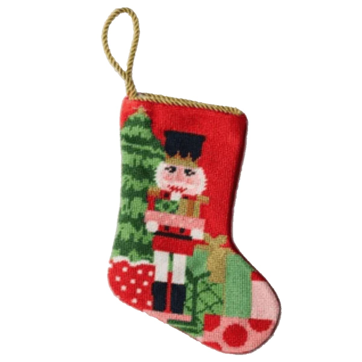Nutcracker Bauble Stocking