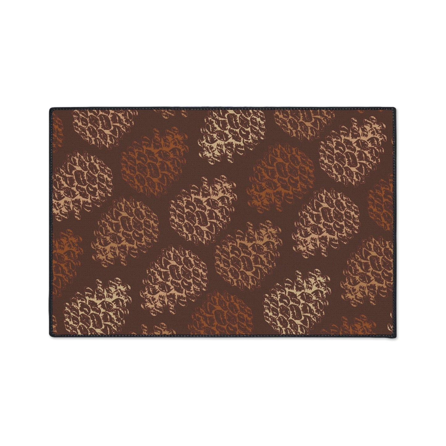 Retro Pinecone Non-Slip Rug