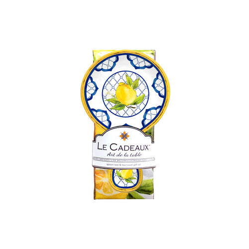 Spoon Rest & Tea Towel Gift Set