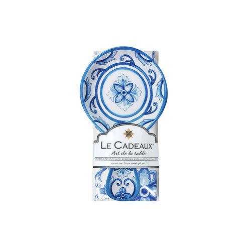 Spoon Rest & Tea Towel Gift Set