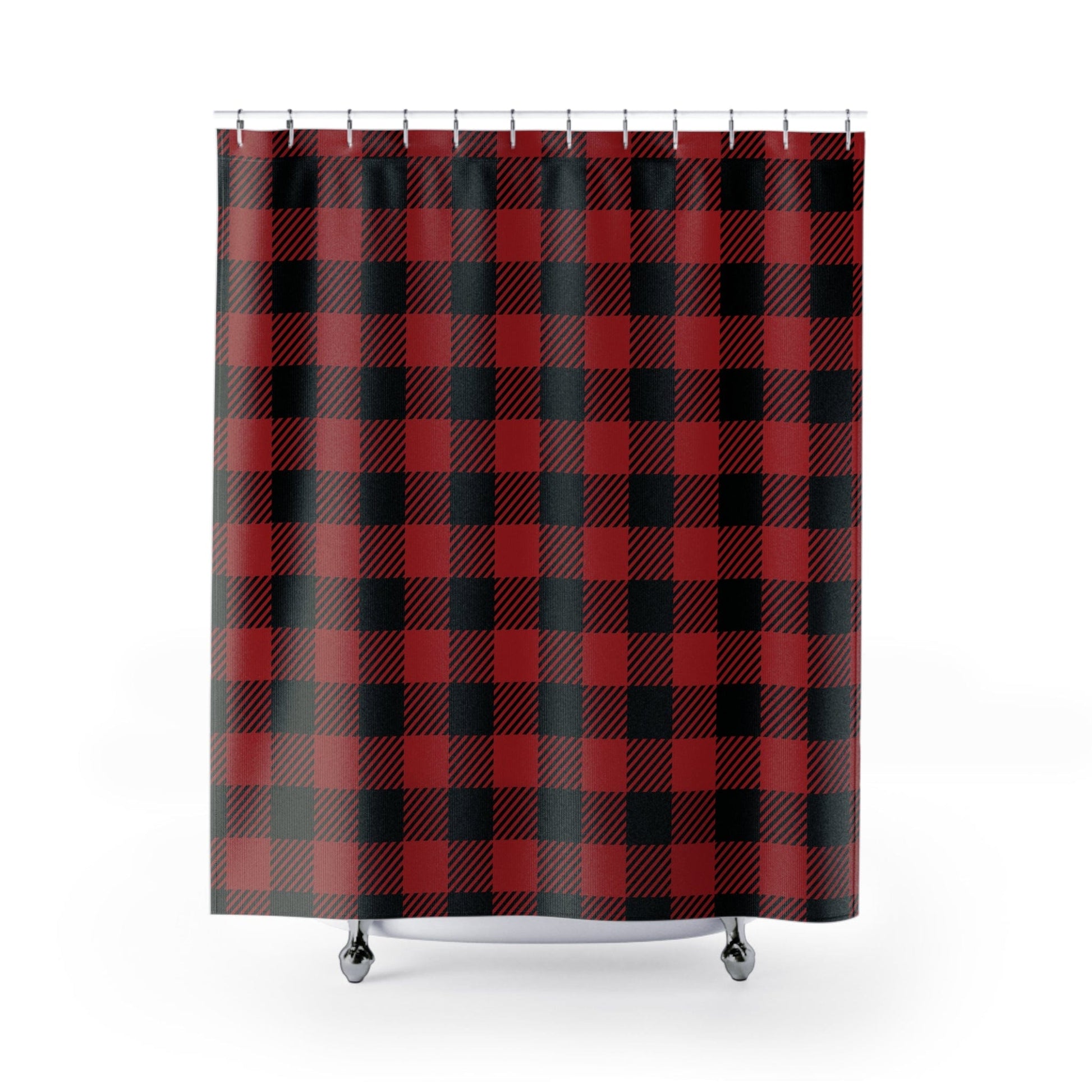 Buffalo Plaid Shower Curtain