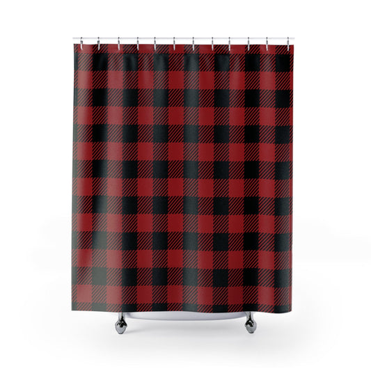 Buffalo Plaid Shower Curtain