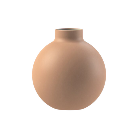 Collar Vase Vase Cafe Au Lait 12cm