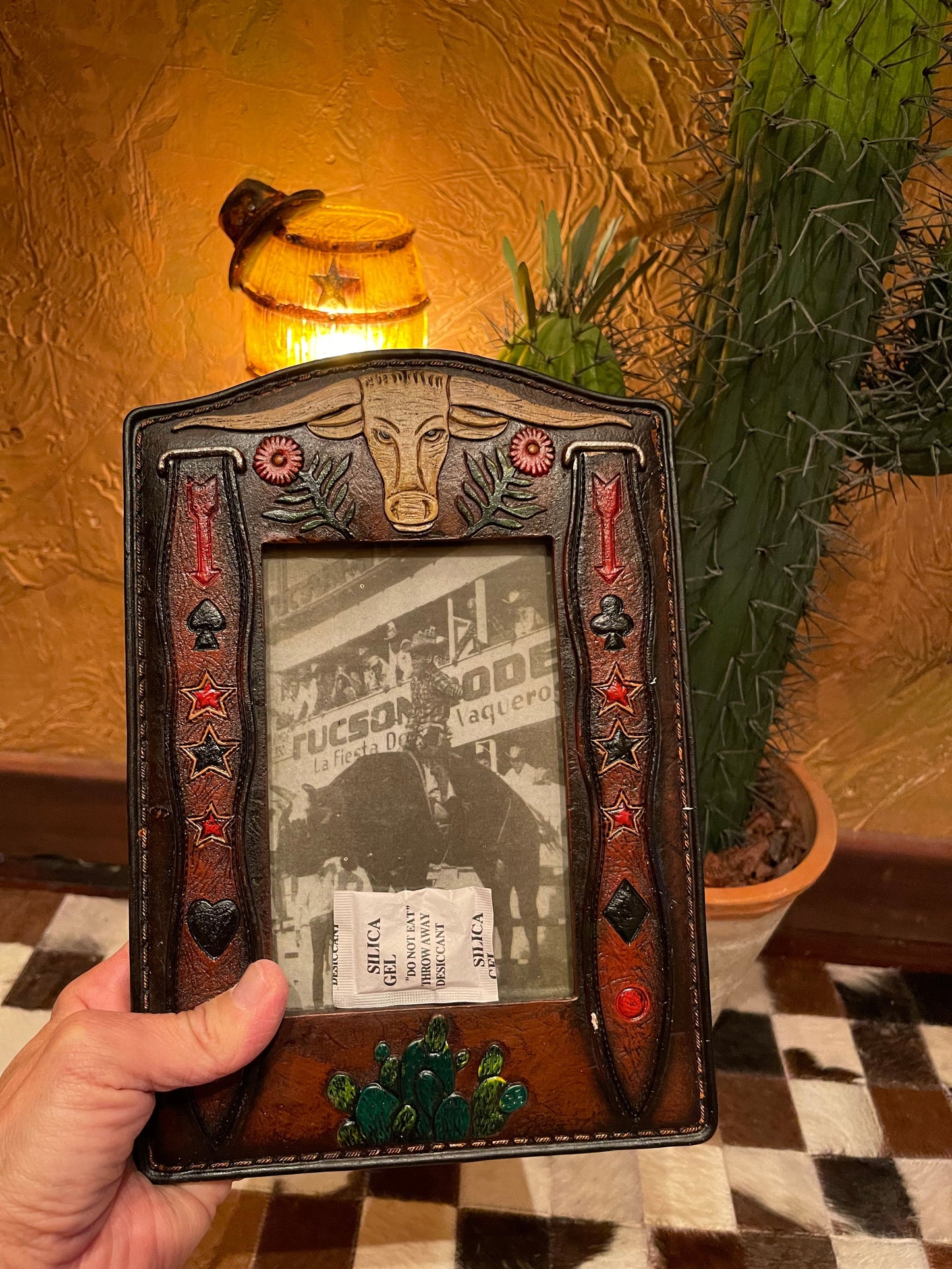 4”-6” LONGHORN picture frame