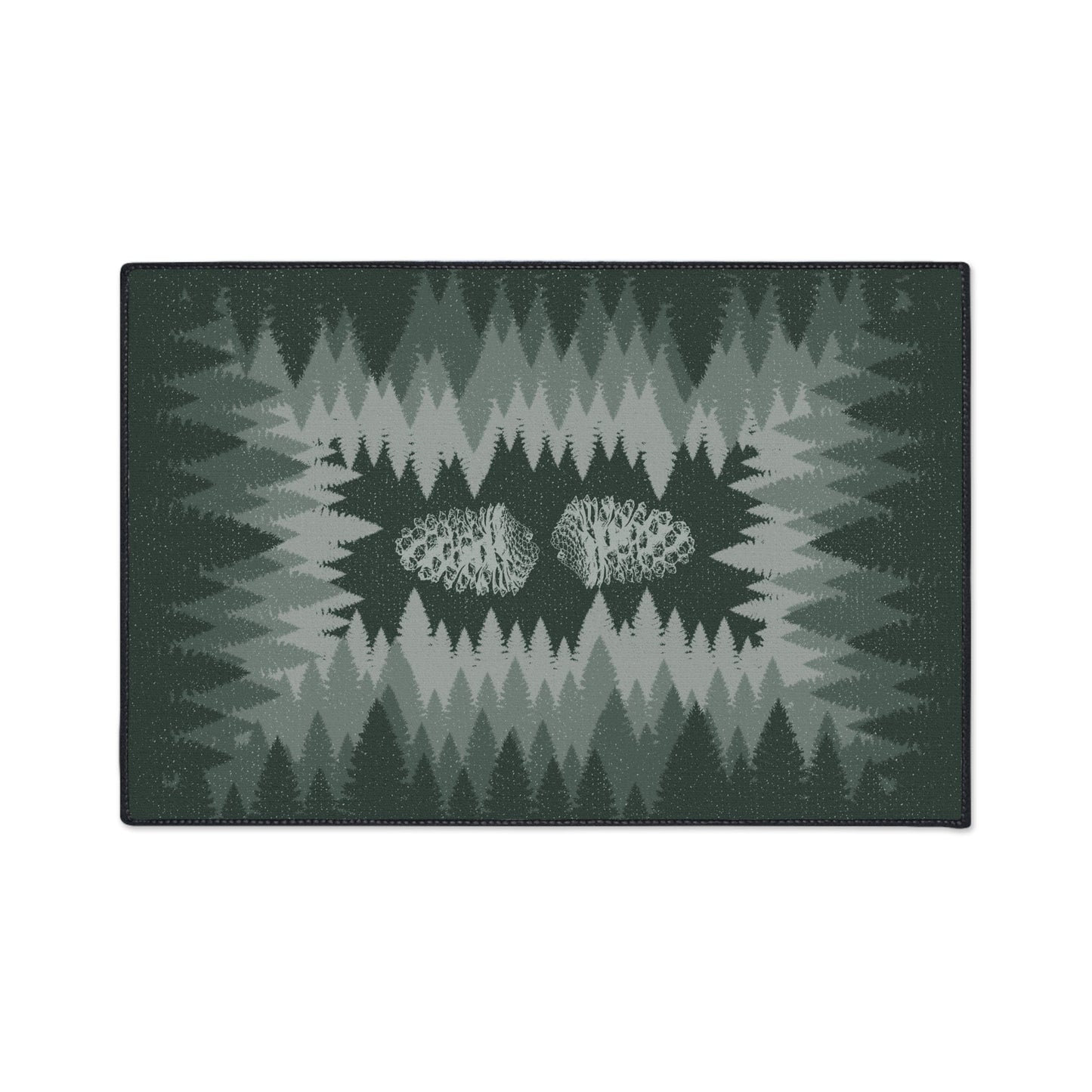 Green Pine Non-Slip Rug