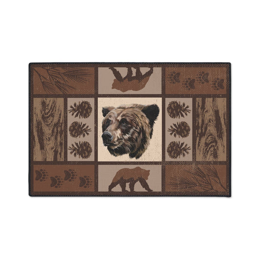 Grizzly Forest Non-Slip Rug