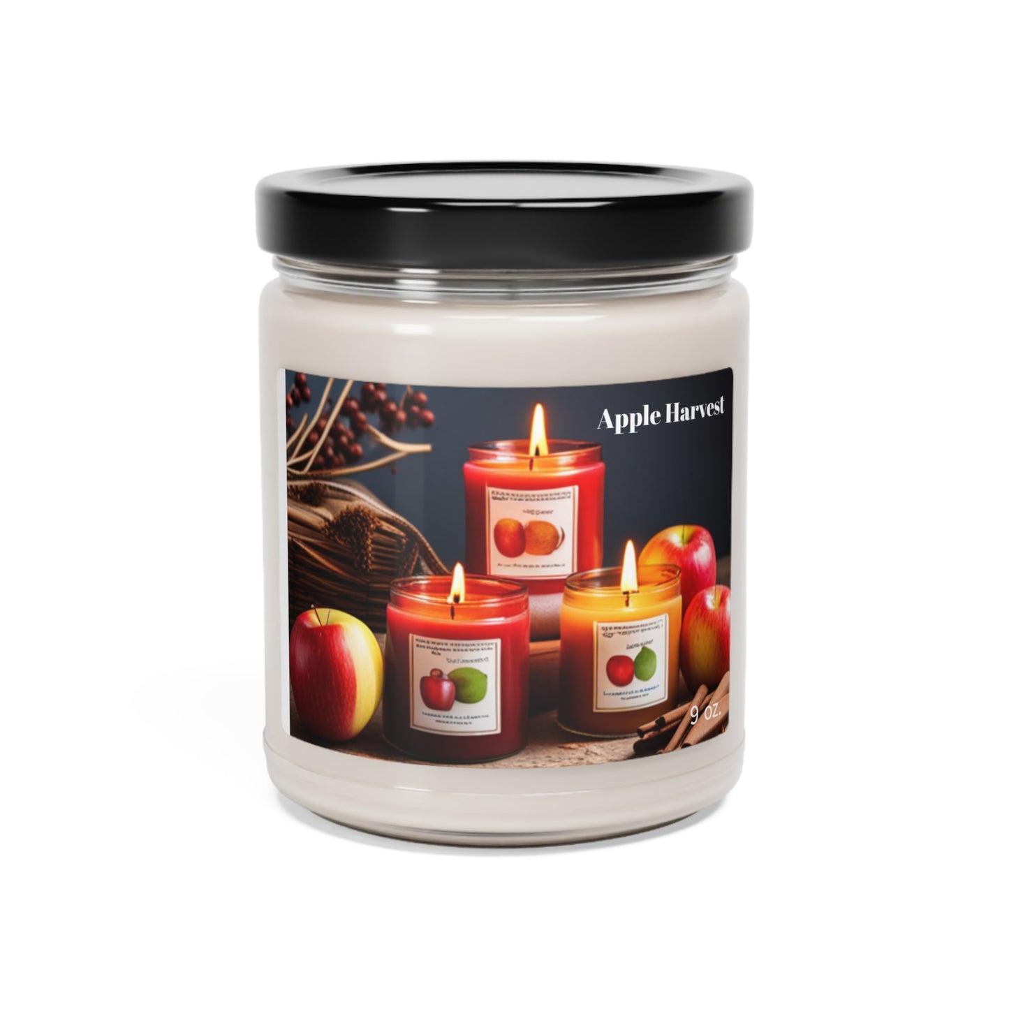 Apple Harvest Candle - 9oz | Aromatherapy, Eco-Friendly, Long-Burning