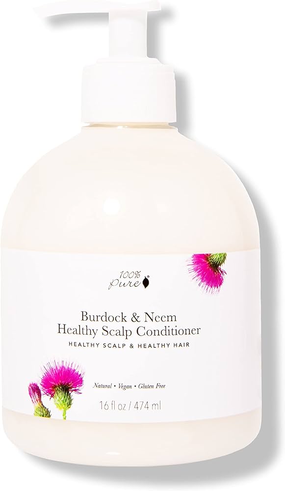 100% Pure - Burdock and Neem Healthy Scalp Conditioner (474ml)