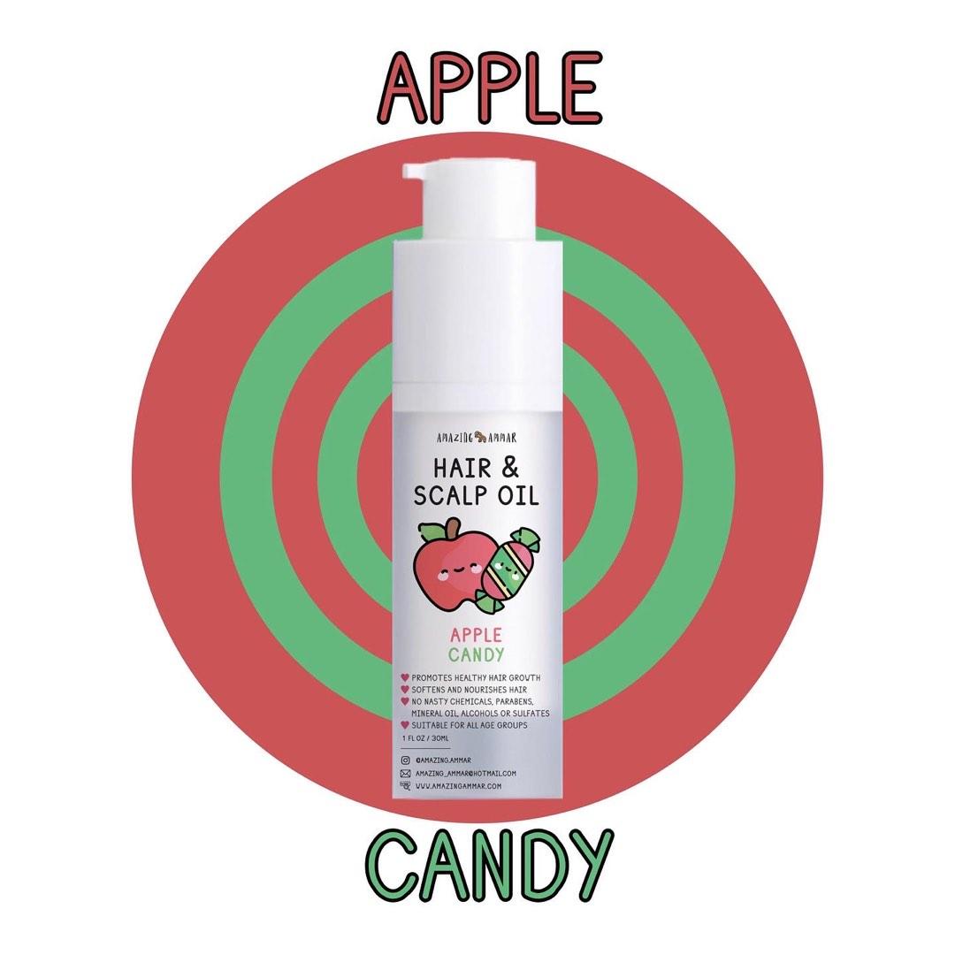 Amazing Ammar, Hair and Scalp Oil, Apple Candy, 30 ml