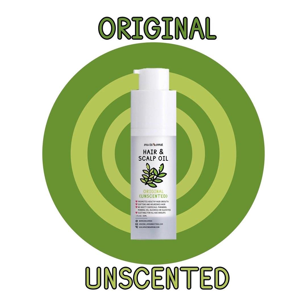 Amazing Ammar, Hair and Scalp Oil, Original (Unscented), 30 ml