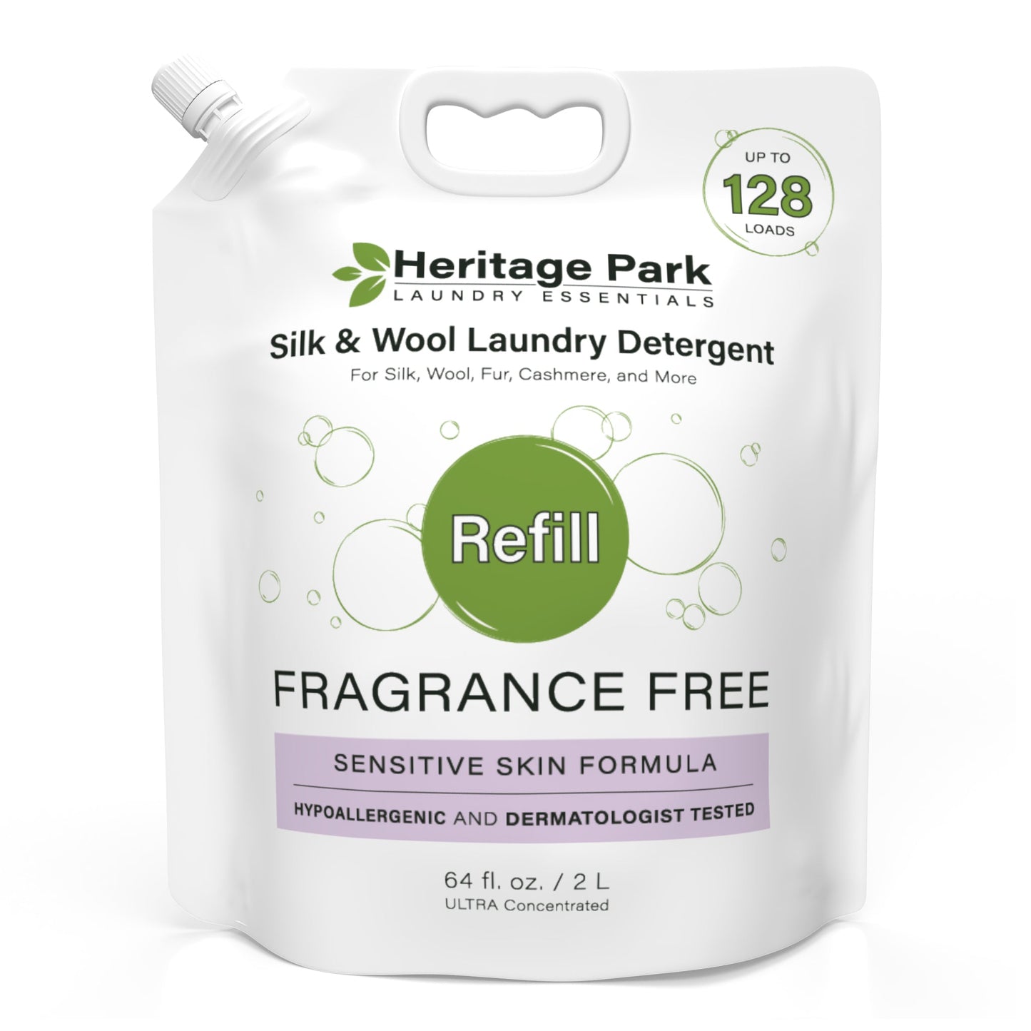Heritage Park Silk & Wool Laundry Detergent - Fragrance Free